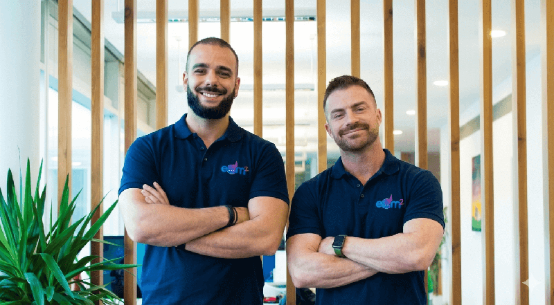 Edson Martins e Eduardo Danton - Cofundadores da Edm2 Marketing