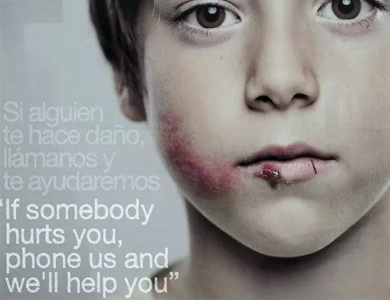 Campanha contra o abuso infantil