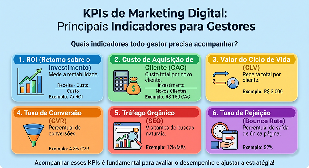 principais KPIs de Marketing